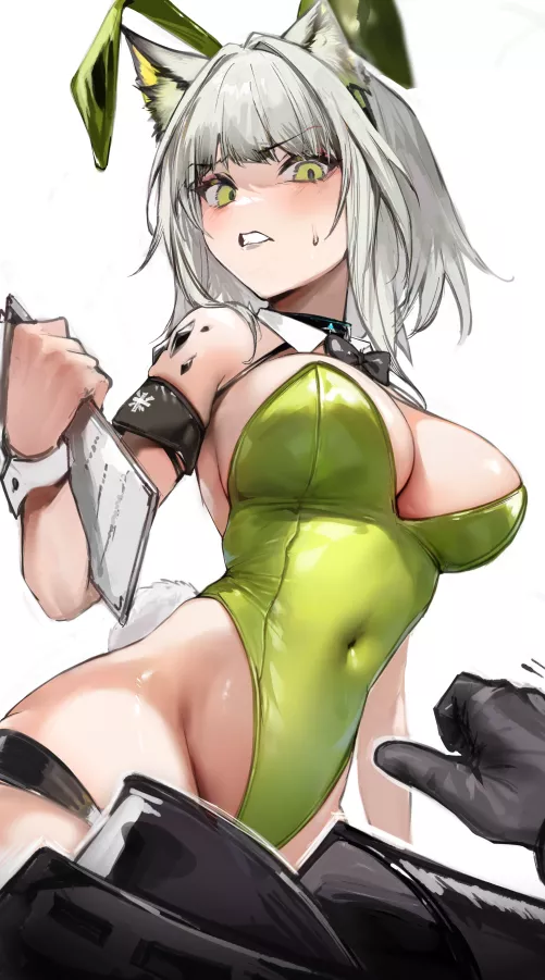  Bunny Kal'tsit [Arknights] by CheetahSperm18