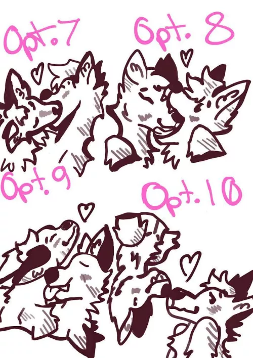 Canine Kisses 2 by WoodsIsWoods