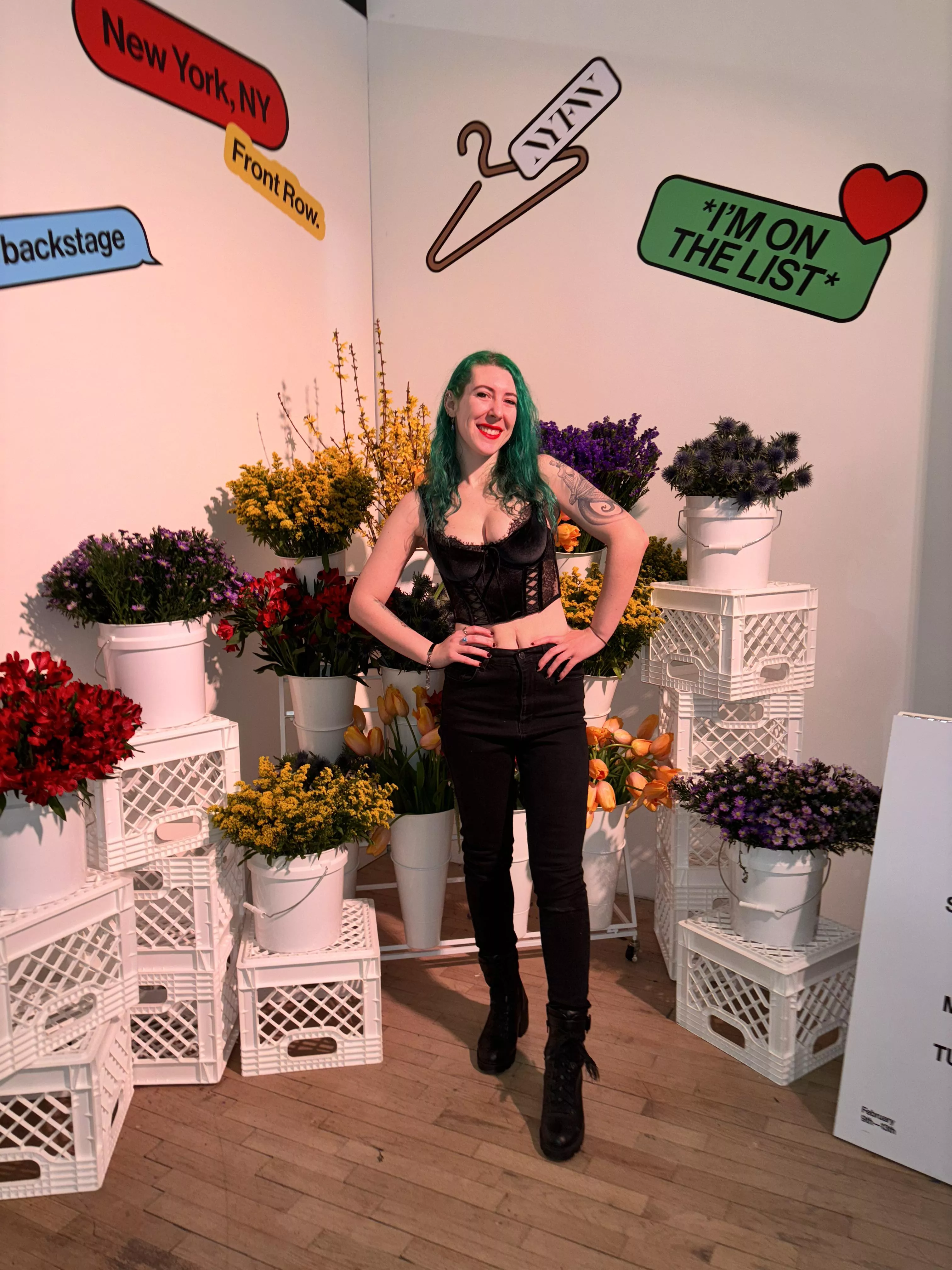 Cutie in the flowers posted by sirenskiss3