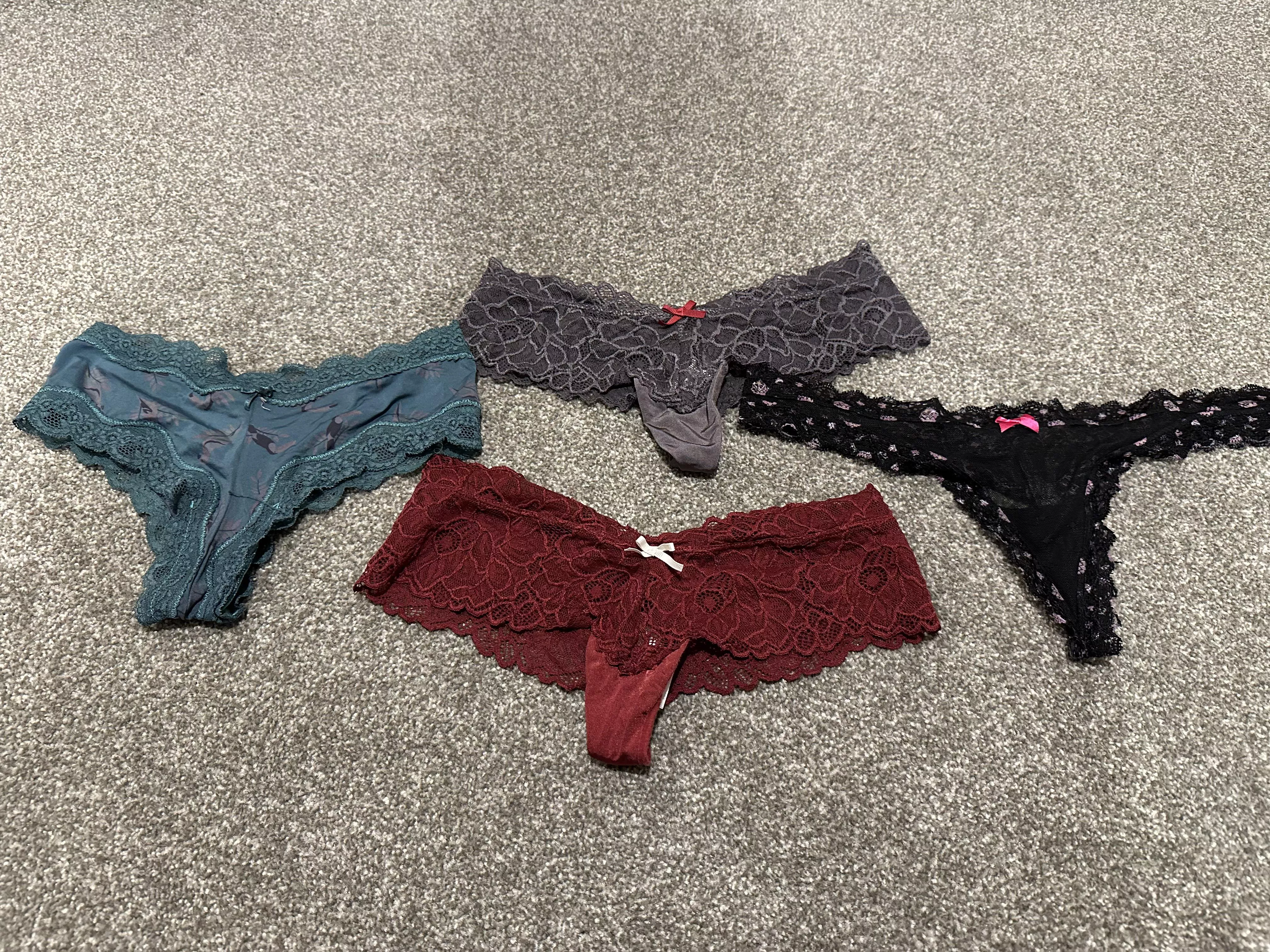 Four new “borrowed” pairs, I can’t wait to wear them 😈 posted by MurkyAd2030