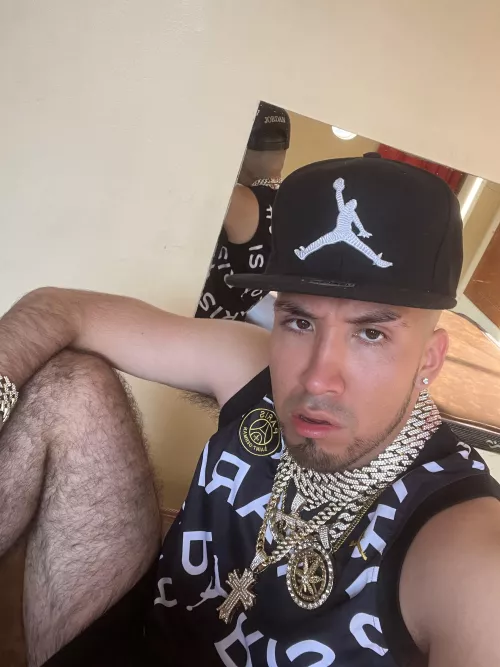 GANGSTER guy with hairy ARMPITS by brucebrown530