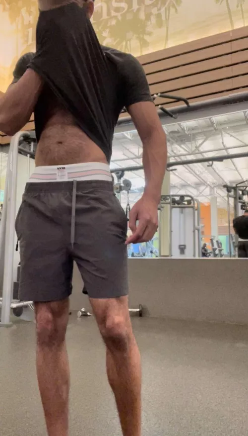 Good work out man, about to hit the shower... by Matt_Firefighter8520