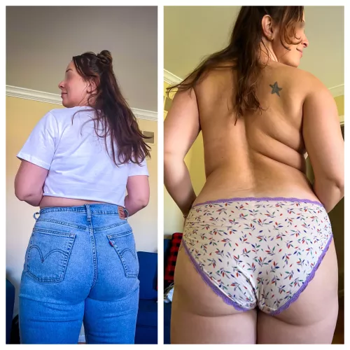 Grocery store look VS I’m about to put my big butt on your dick  by Threatlevelmiddnite