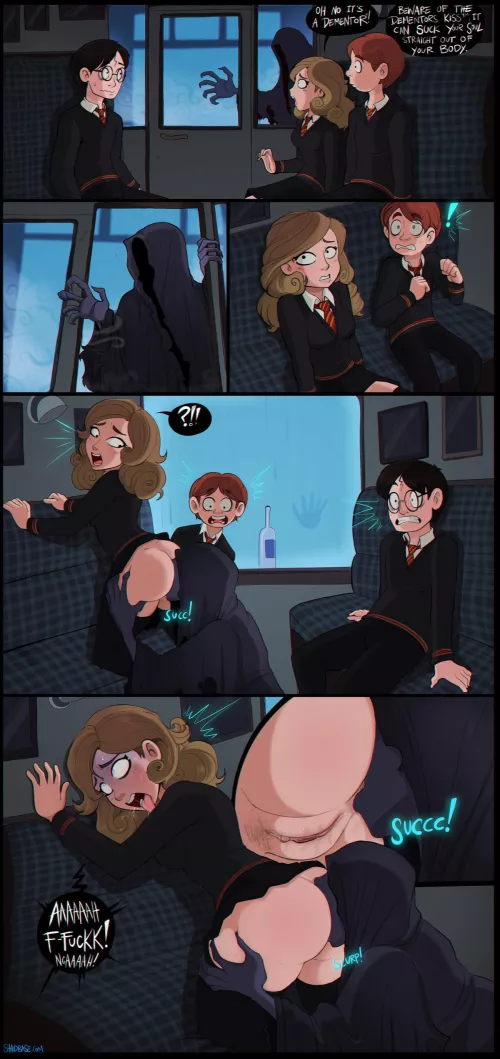 Hermione and the ass eating dementor by midwestdaddy24