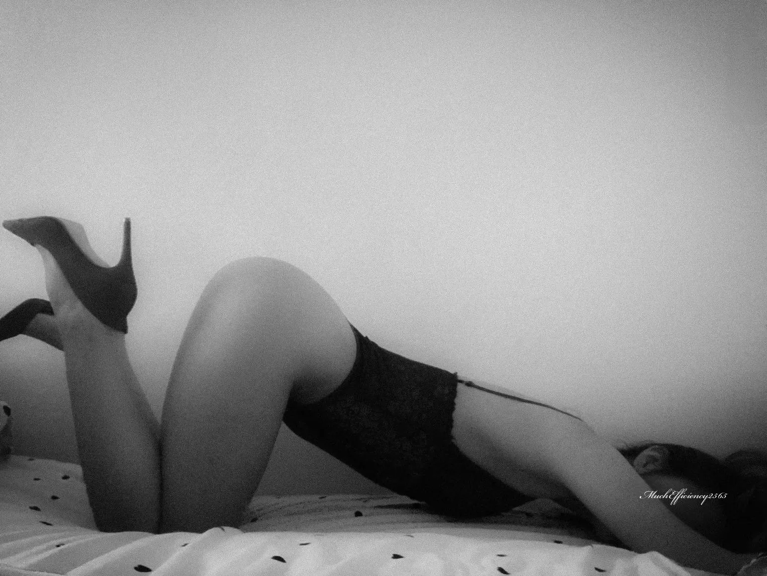 High heels and lingerie play a key role in expressing a woman's sensuality. posted by MuchEfficiency2565