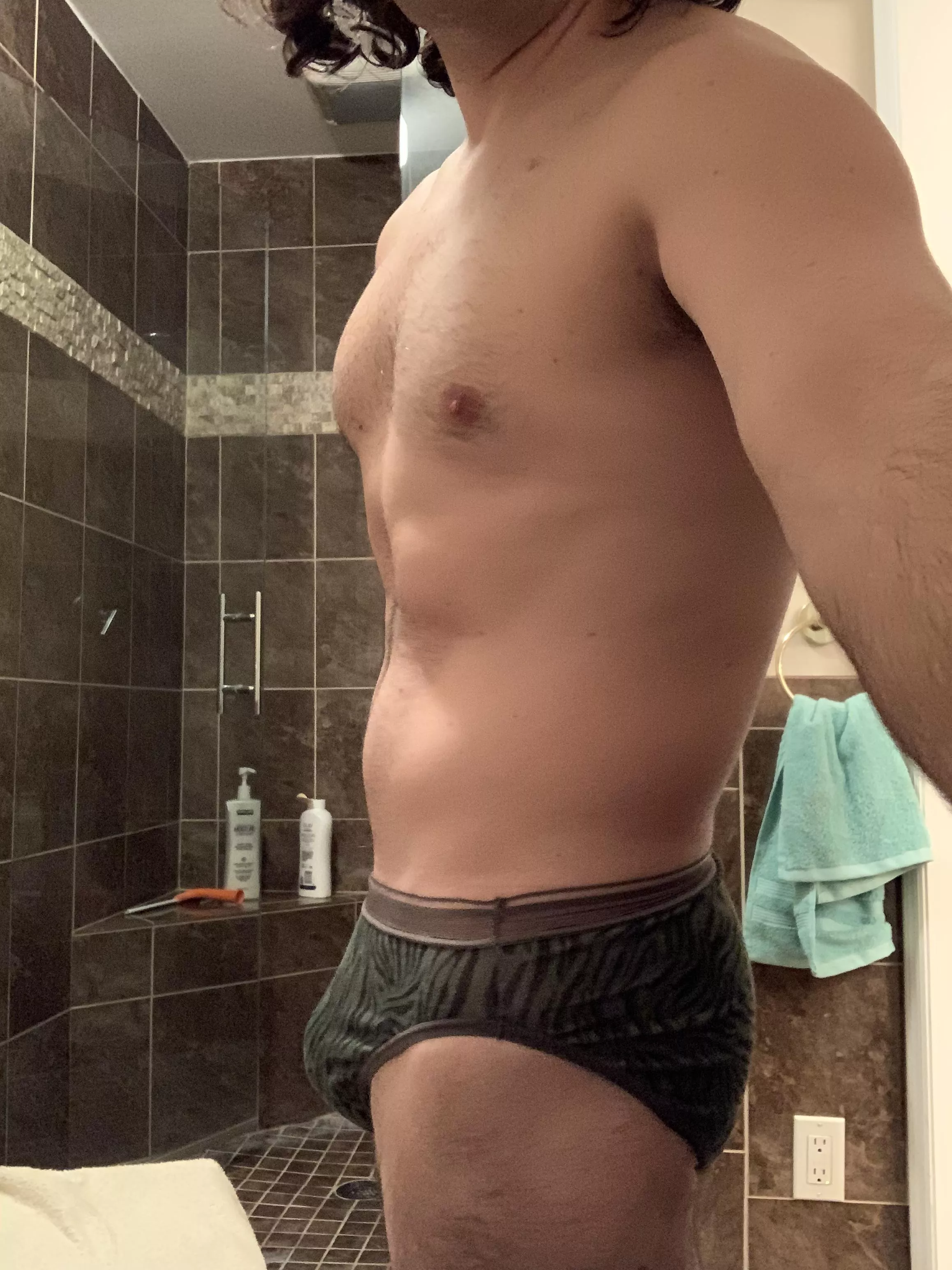 I was proud of my new shower door. It’s nice right? posted by GuessFearless4488