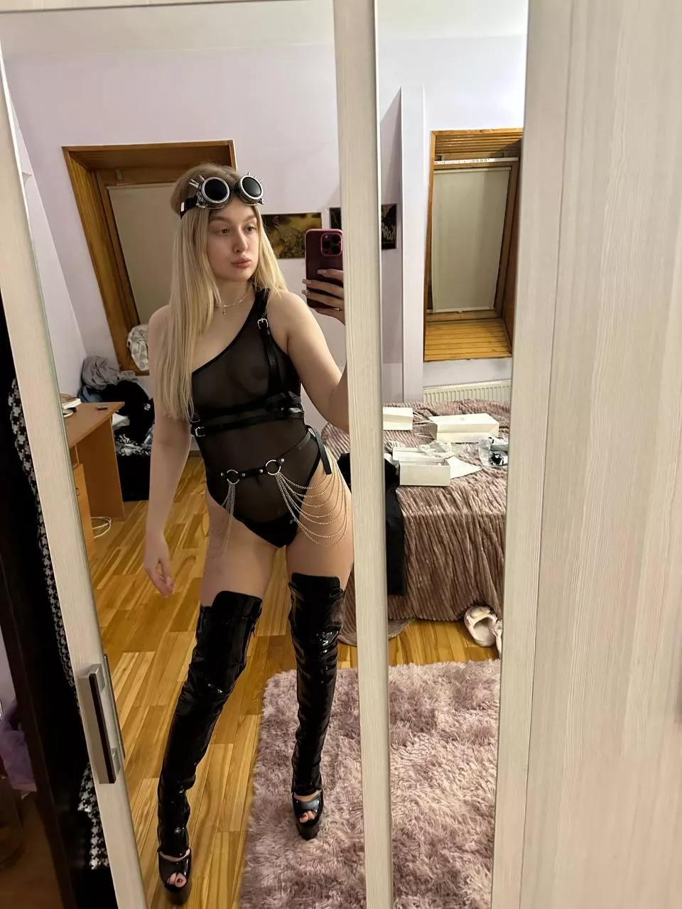 is it suit me? (flashing boobs costume hehe😈) posted by feetyheaven