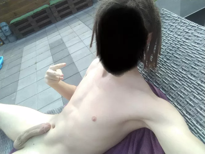 Love sunbathing naked by matt_theflwr