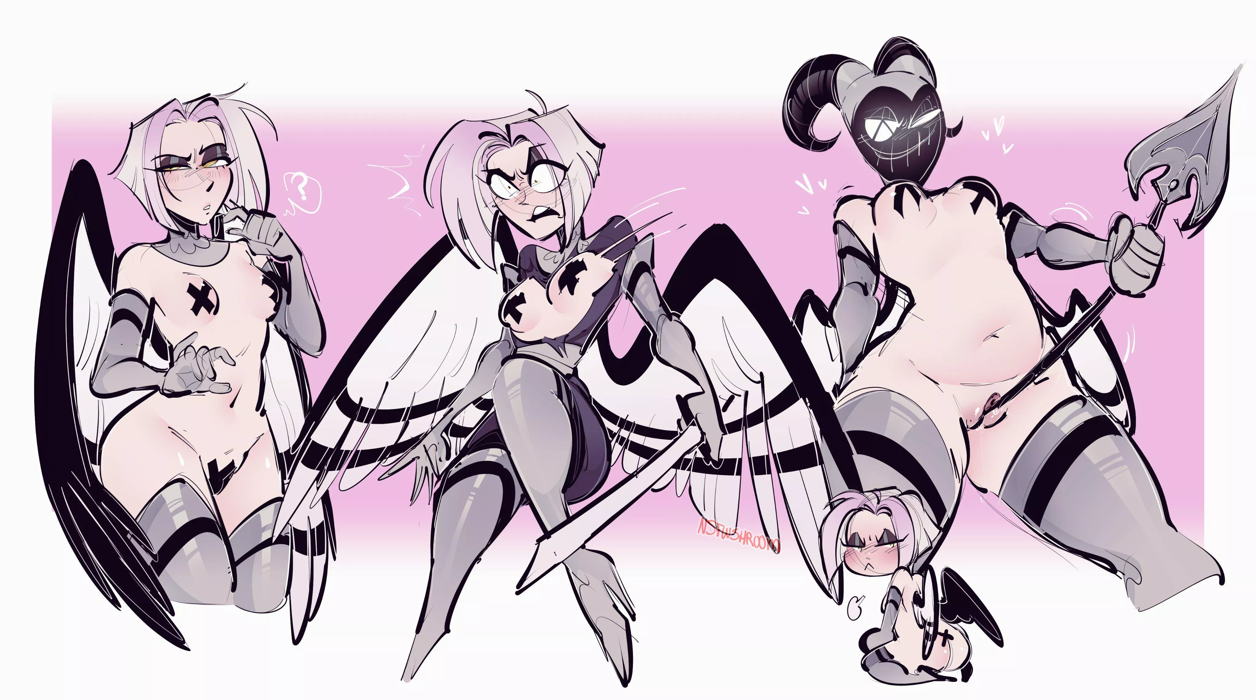 Lute [Hazbin Hotel] (NSFWSHROOM)  posted by Kyoto709