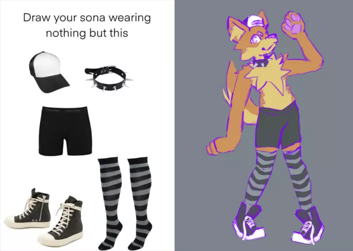 My bf sent me this prompt and I just had to by delerious_dingo