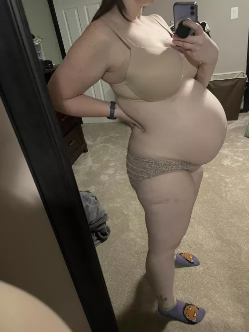 My maturity panties while I’m pregnant with twins! by preg_mom_of_twins