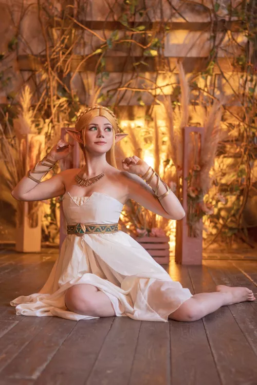 Princess Zelda from The Legends of Zelda by Anastasia Komori by Anastasia_komori