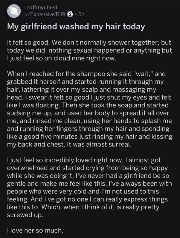 Saw this and thought that it belonged here  posted by LoyalLittleOne
