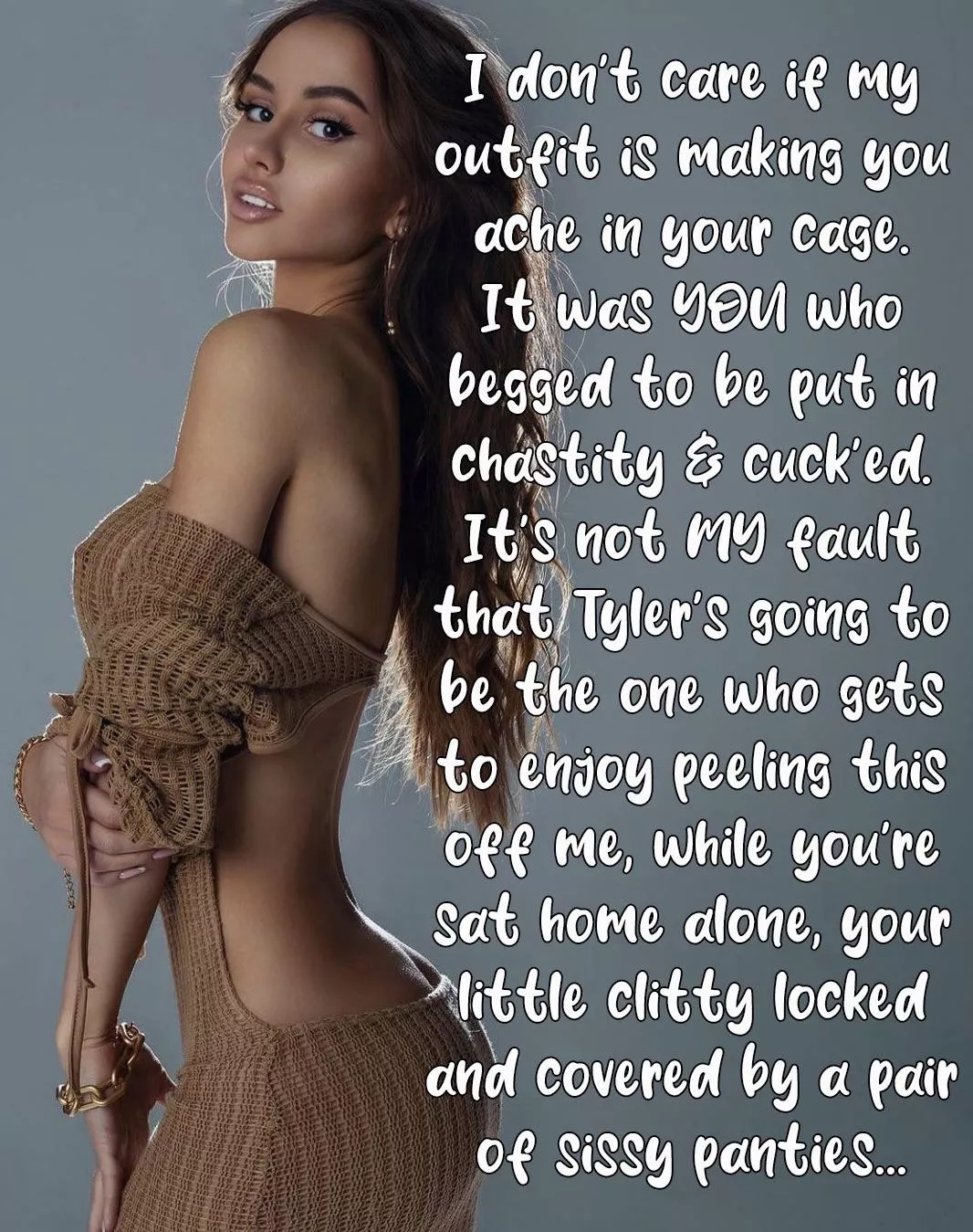 She has a point - you’re exactly where you deserve to be.  posted by biffa_b_