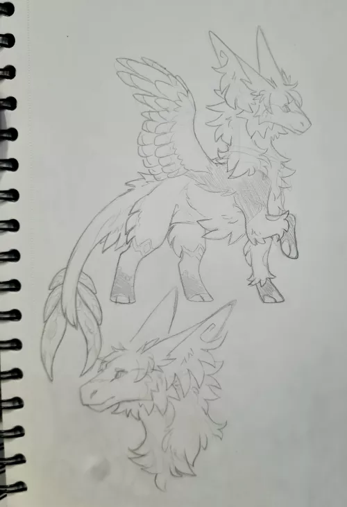 Some help with a comfort fursona by InkBeast1608