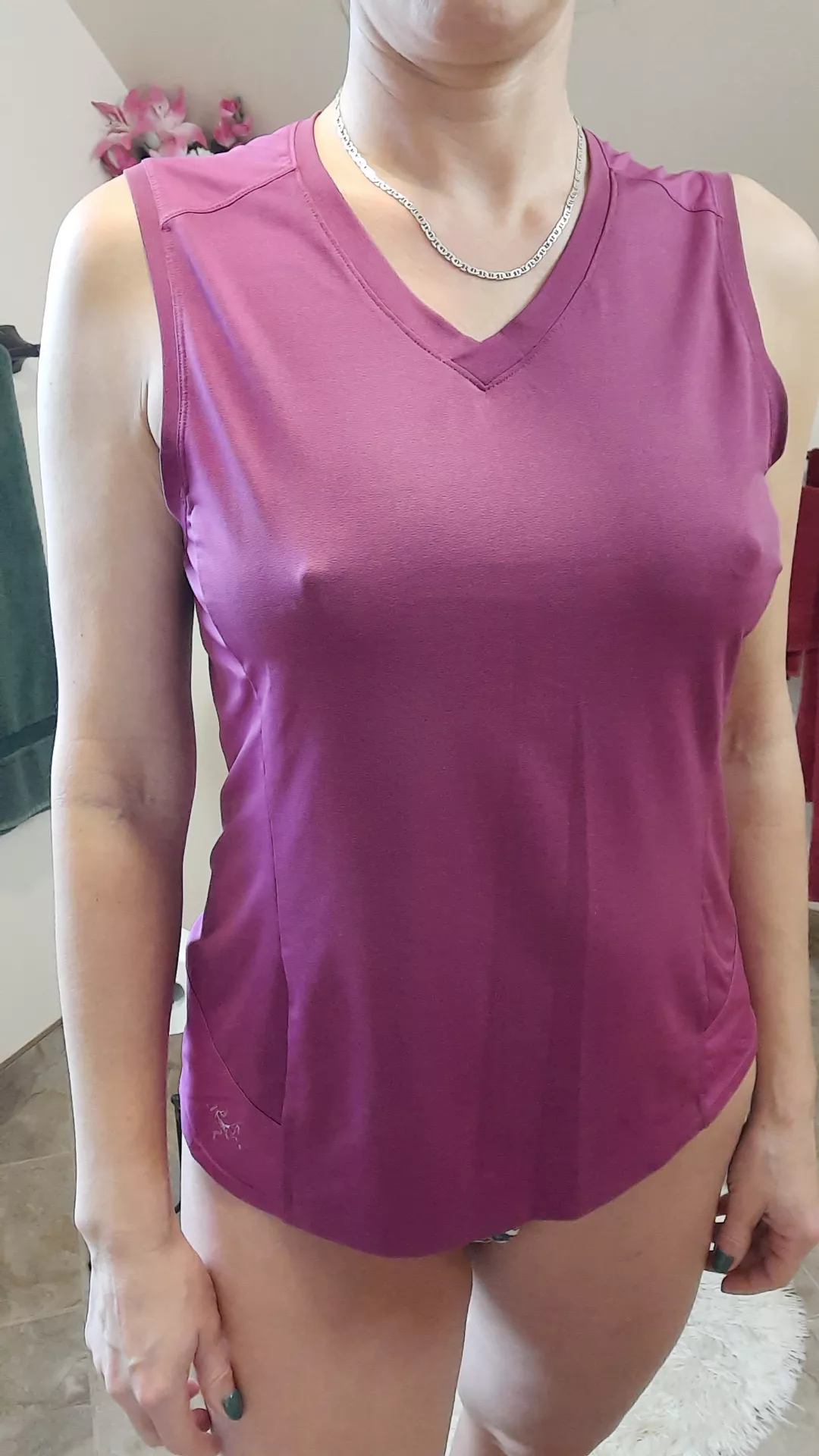 Some pokies under a sport tank posted by Authenticmilf