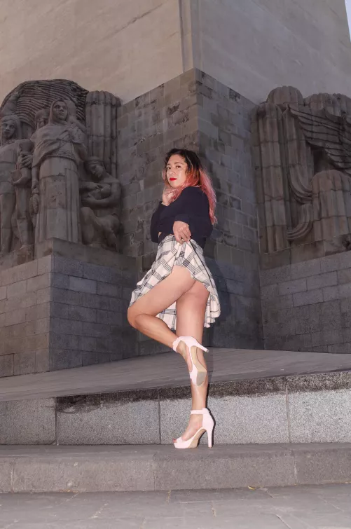 Upskirt on public ⁠♡ by aide_dolcett