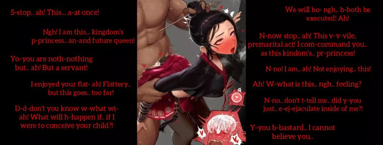 A princess gets raped by her servant | [Sex] [Breeding] [Impregnation] [Rape] [Princess] [Servant] [Patreon: Monaim] by ASkyOfRoses