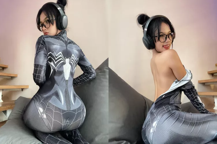 Black Spiderman by Lexxie by sxymatingcall