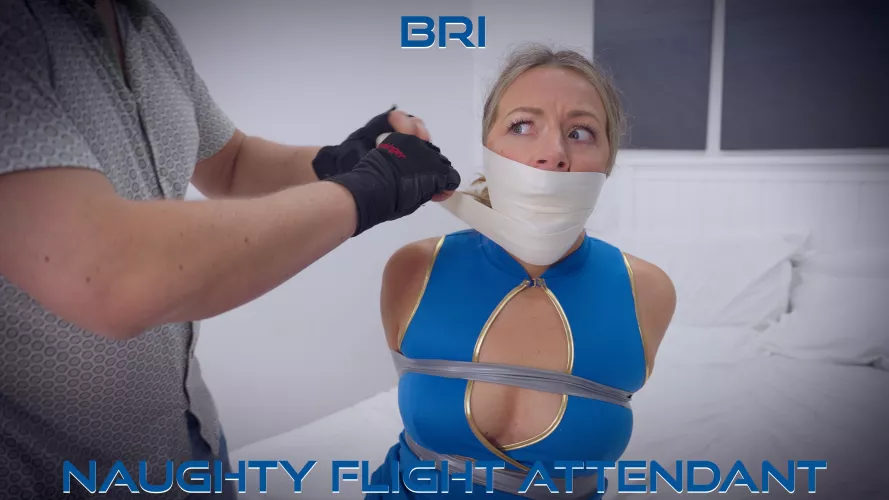 Bri - Flight Attendant Missing Her Flight by Gag__Attack