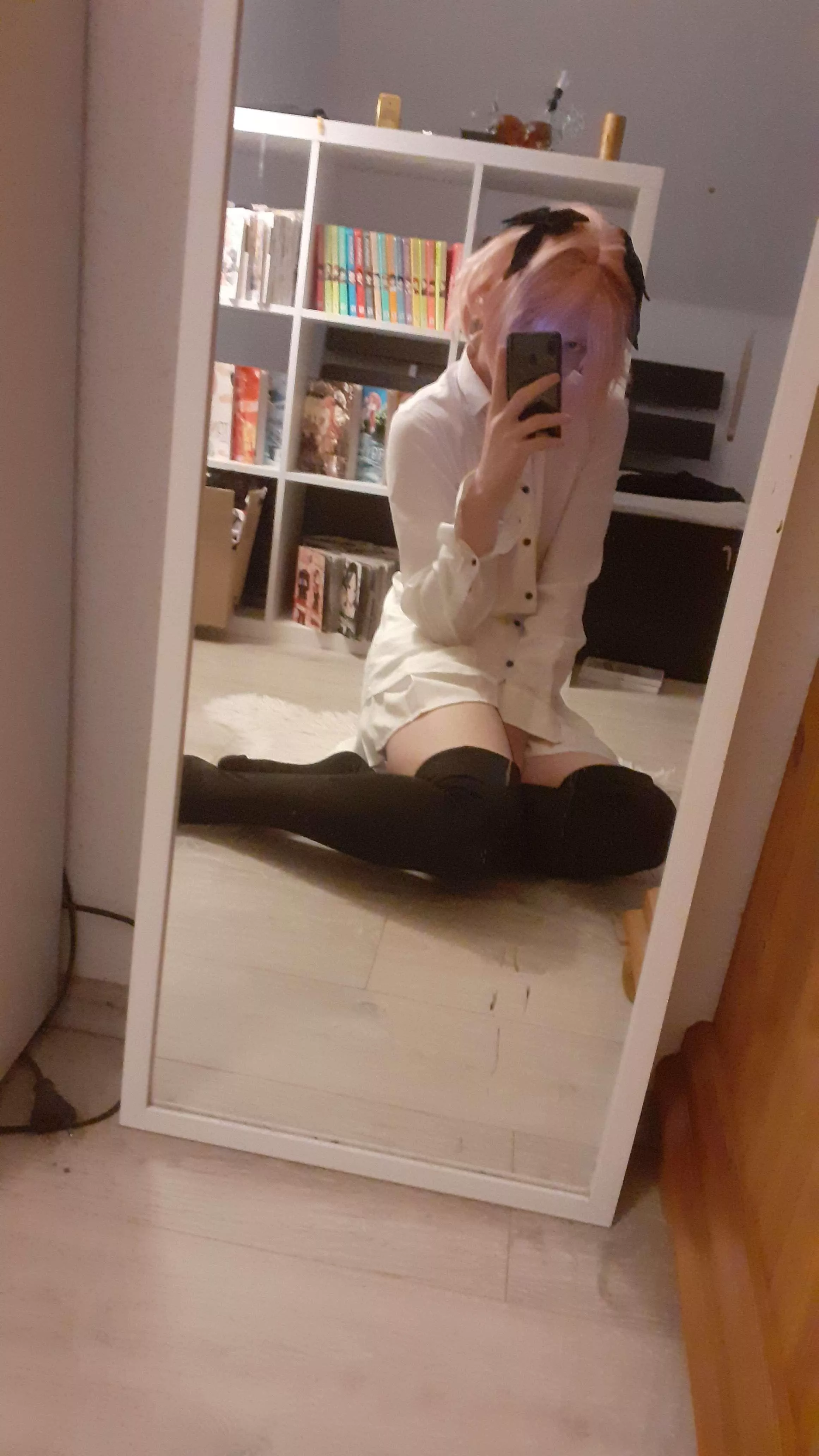 Can’t decide my thigh highs :3 posted by AdRare2689