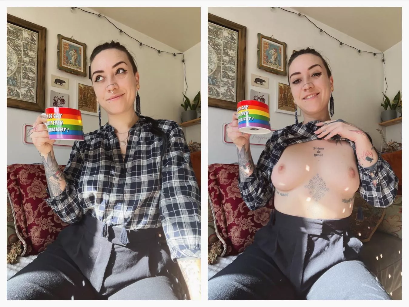 cutie/slutty coffee  posted by UrsinaeVespera