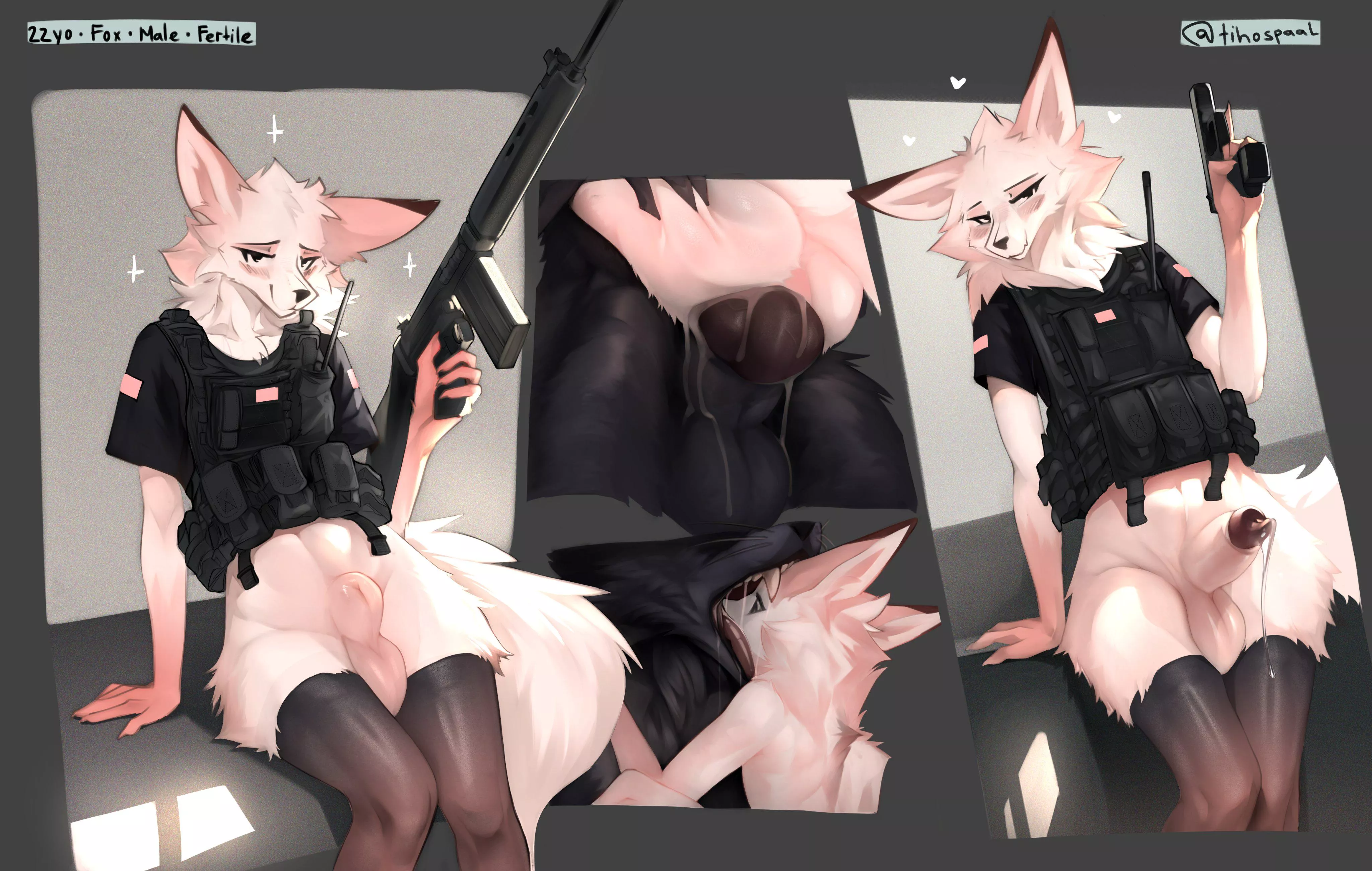 Dangerous Fluffy Fella (Tihospaal) posted by FoxBussy