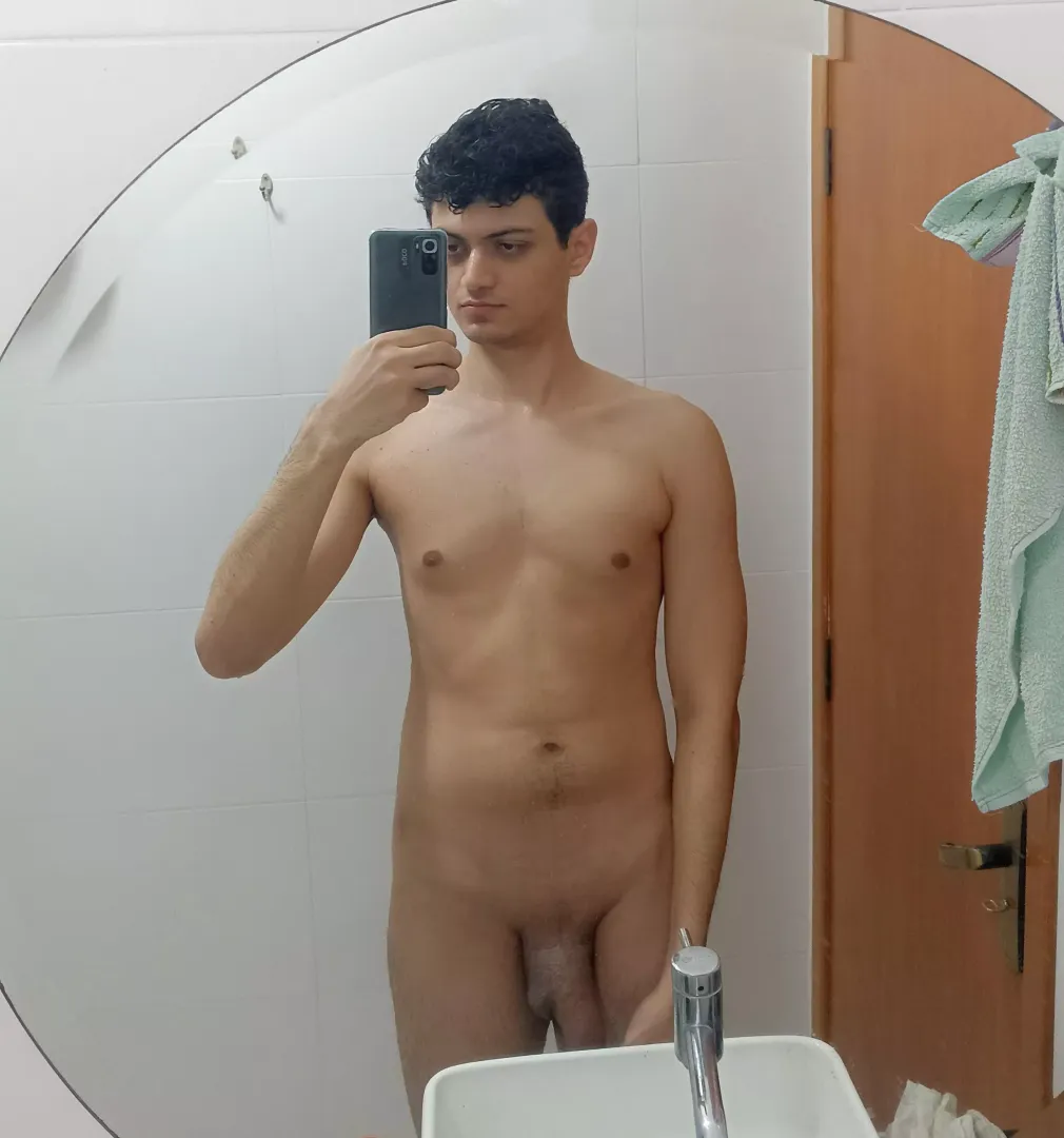 I want to get hard in your hand while we kiss in the shower by yourCharlie
