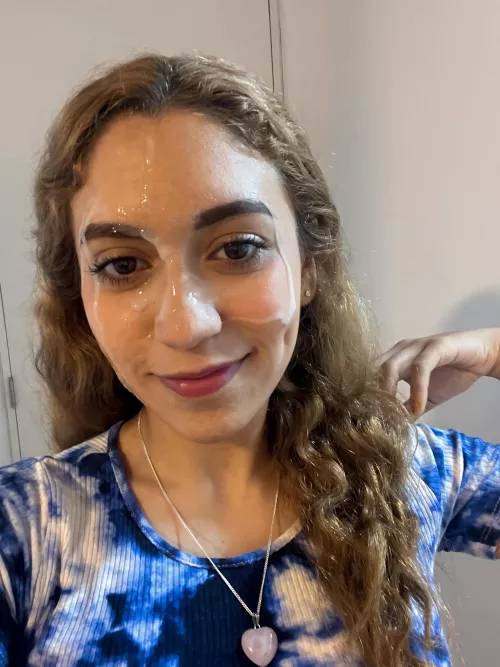 I was given this heart shaped necklace, I think it matches well with the glow of my skin 🥰 by ArtemisCarmona