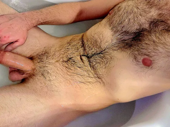 In desperate need of some soft hands to scrub and stoke me clean.  by LumberJunk007