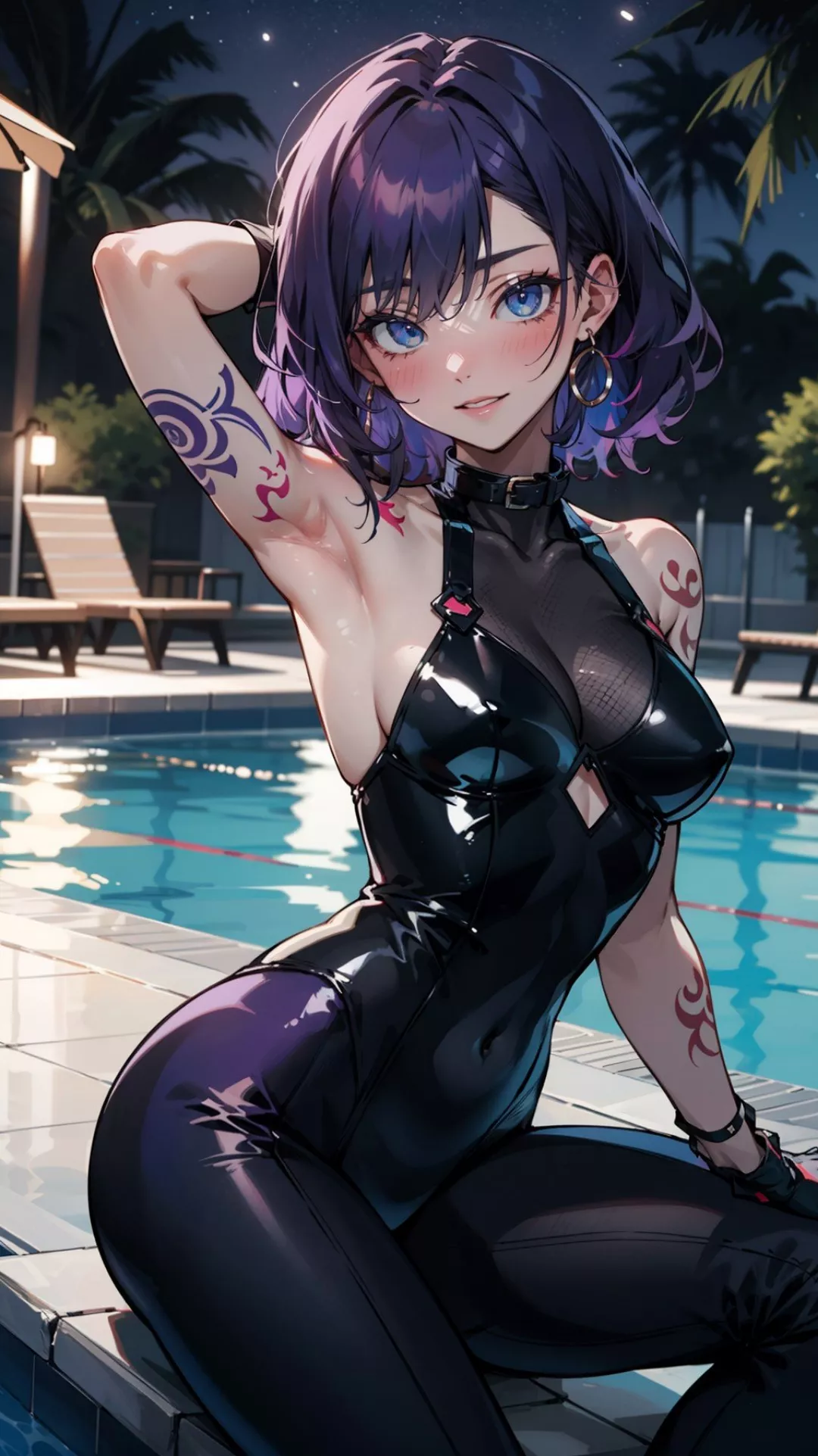 Poolside Latex posted by CheetahSperm18