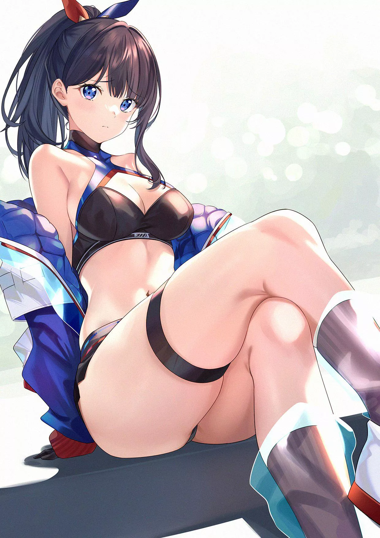 Rikka Takarada sitting down posted by LafterMastr