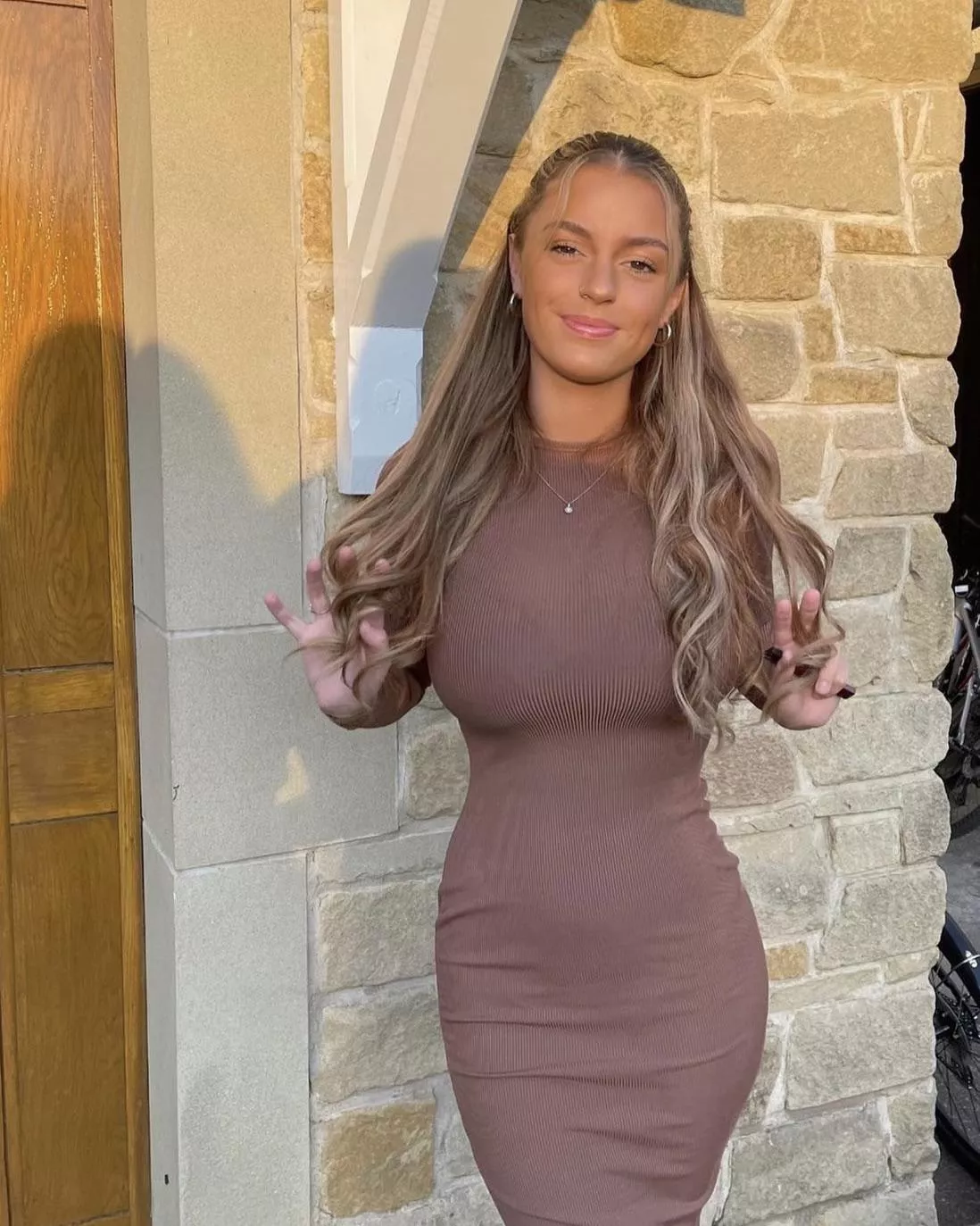 She can’t hide them posted by wideboyy