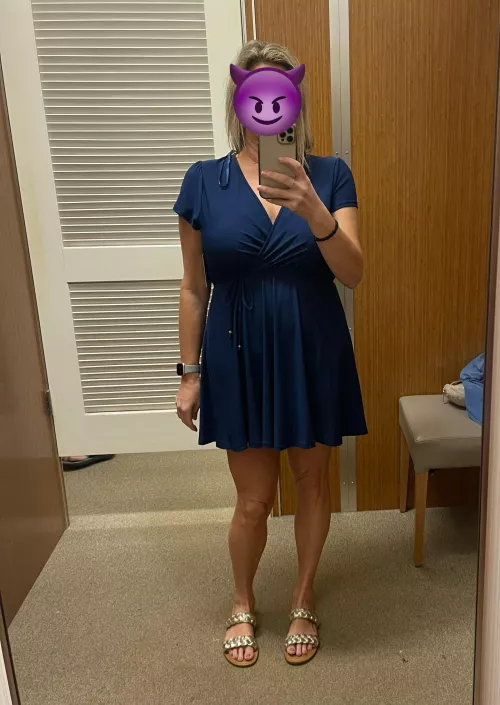 Should She Wear This Dress to a Work Dinner by 2SeamHeater