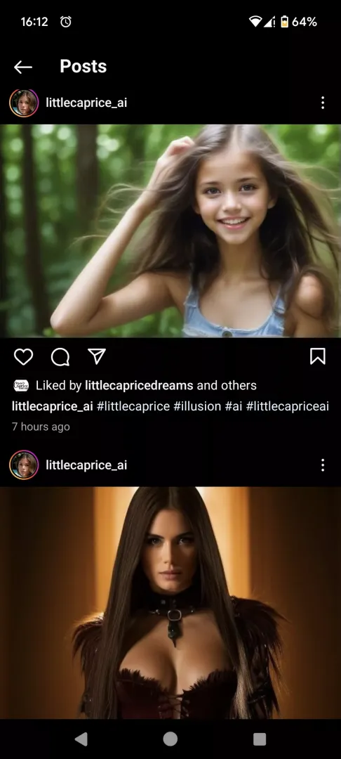 Sooo what's your opinion on her new AI art influencer page.... Official Caprice 😐 posted by padyirishman