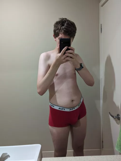 Was about to shower, but then couldn't resist sharing this beautiful bulge  by Affectionate-Desk-52