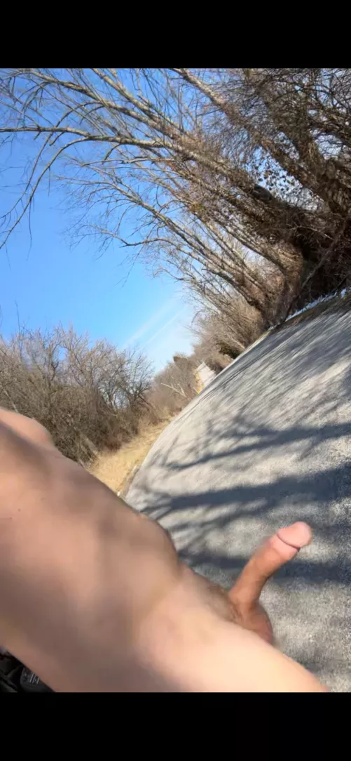 What would you do if you caught me in the road like this? by Embarrassed-Olive354