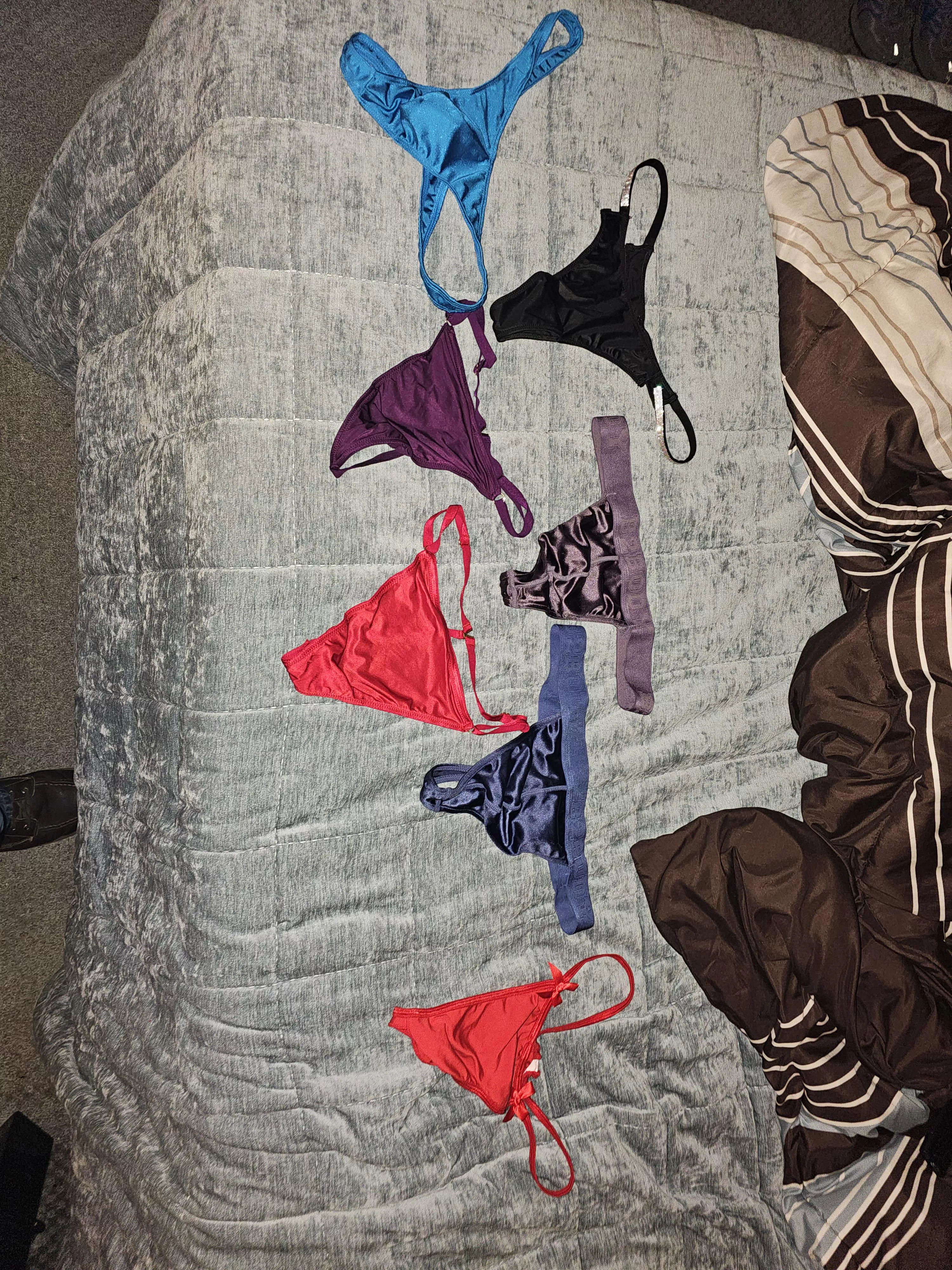 Which gstring should I wear first.  posted by Different_Cash_8778