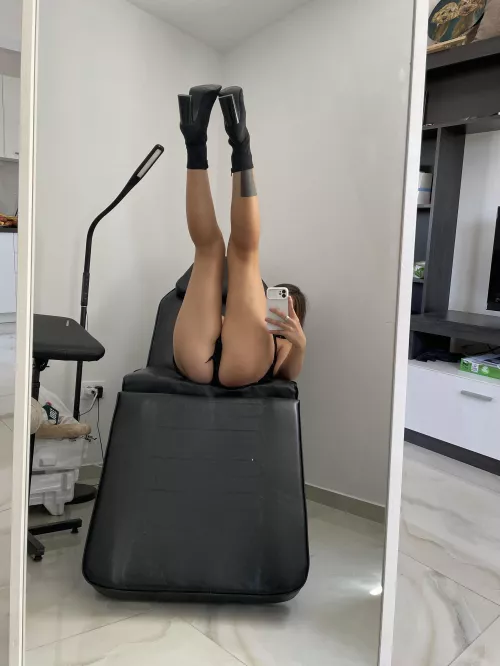 Which would you lick first, my boots or pussy? by bebeur