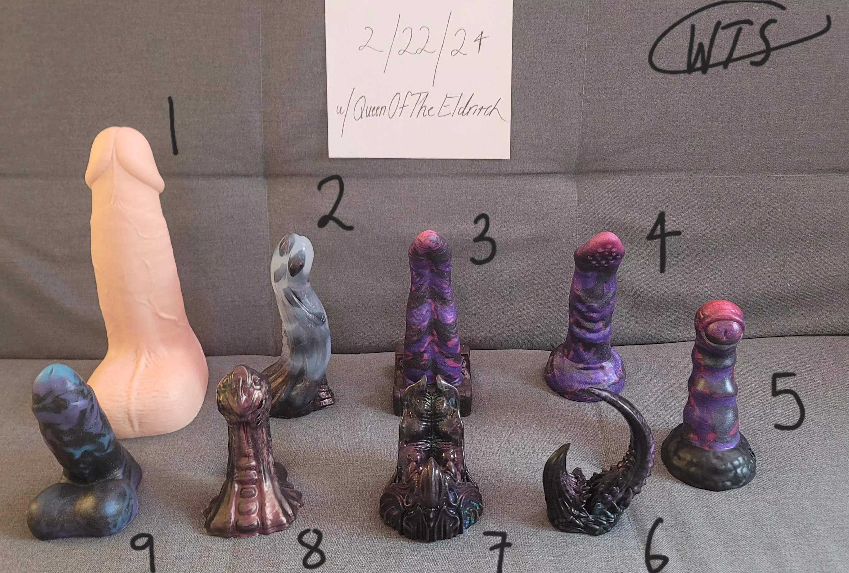 [WTS] 9 Tentacle & Monster Models posted by QueenOfTheEldritch