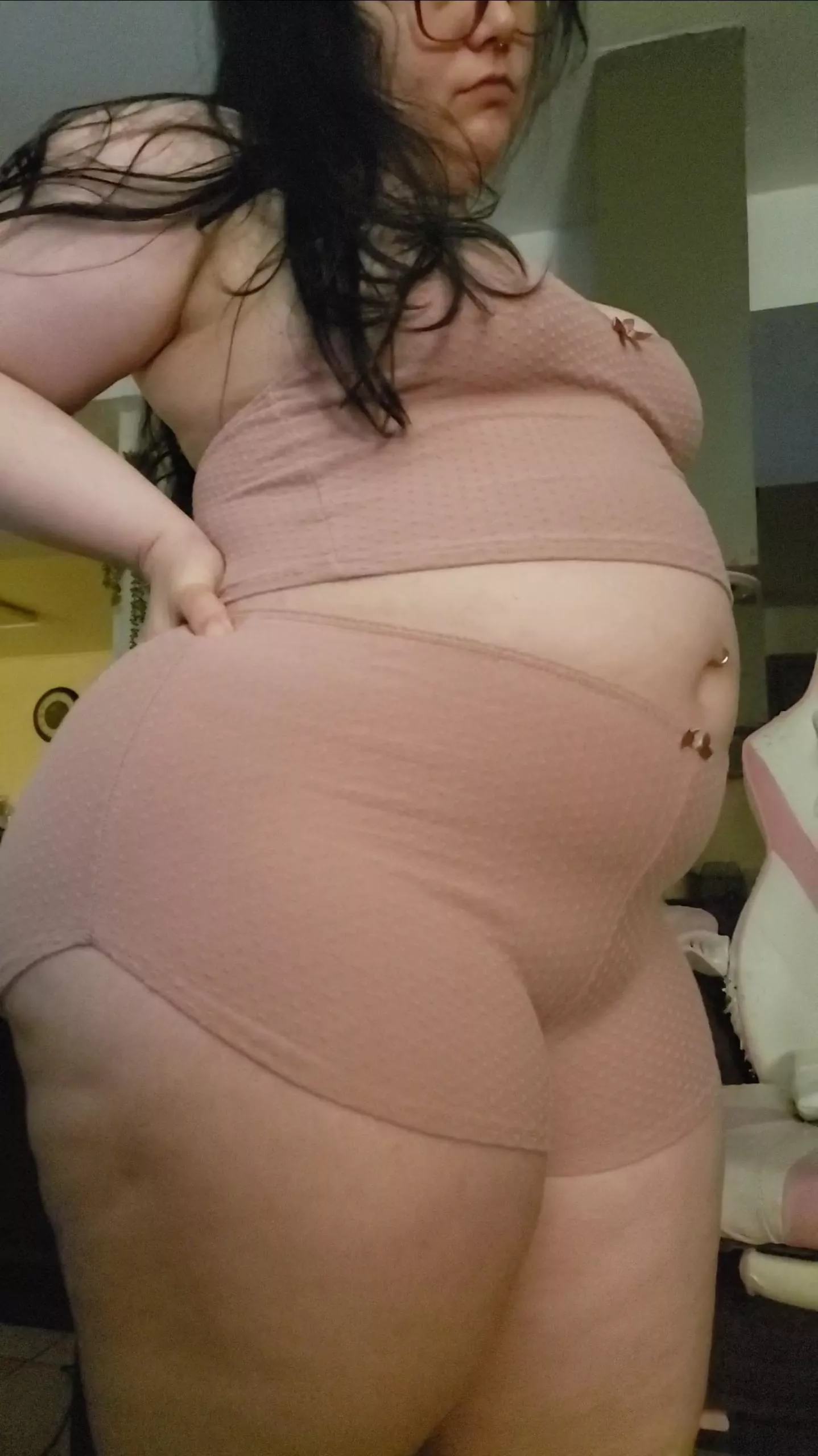 Belly is getting bigger  posted by -softestsweetest-