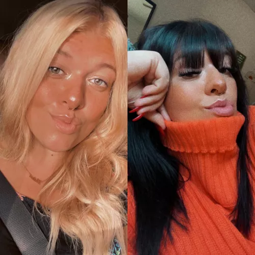 blonde or brunette? by Brilliant_Etiquette