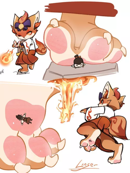 Crushed By A Vixen [F] (Linger) by PotentialYou2382