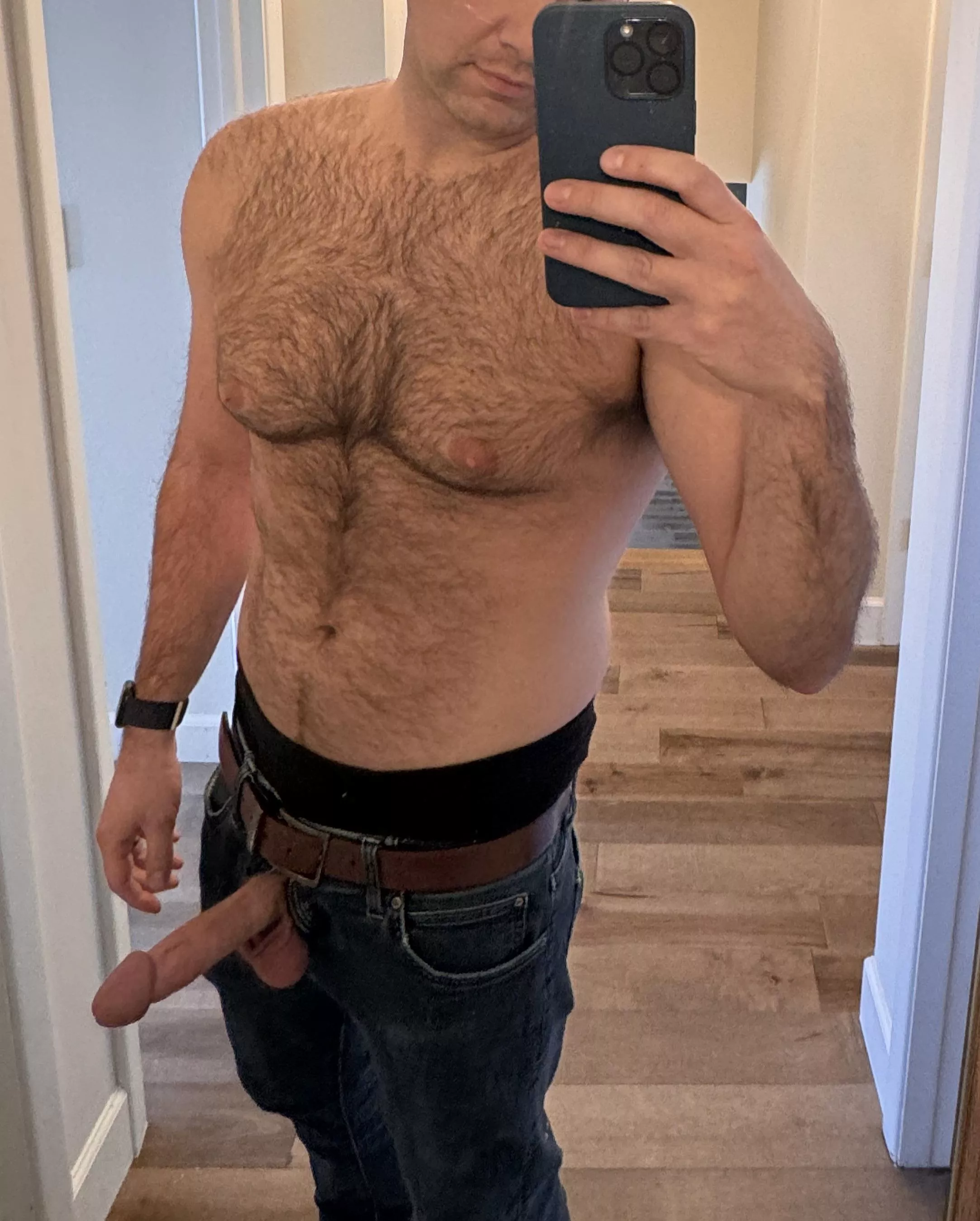 Do these jeans make my cock look big?  posted by Ok-Anything-090