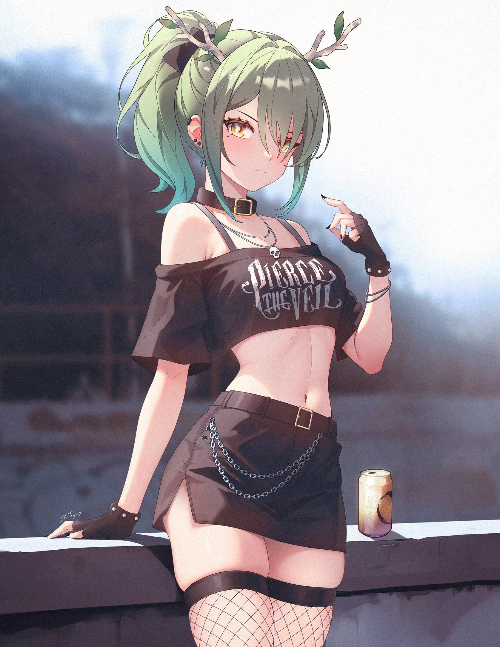 Goth Girl Fauna [Hololive] posted by CheetahSperm18