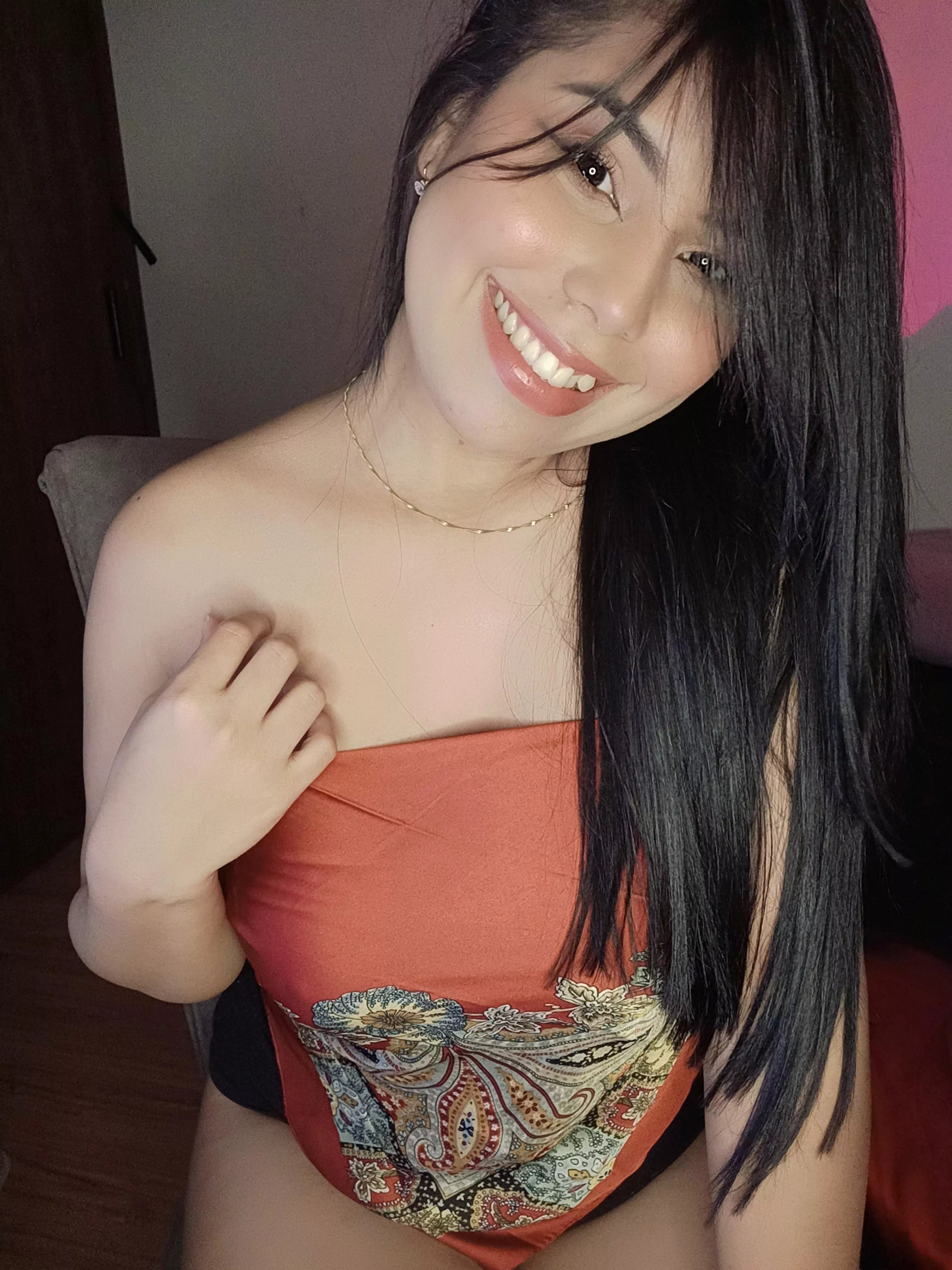 I smile a lot posted by miley8192