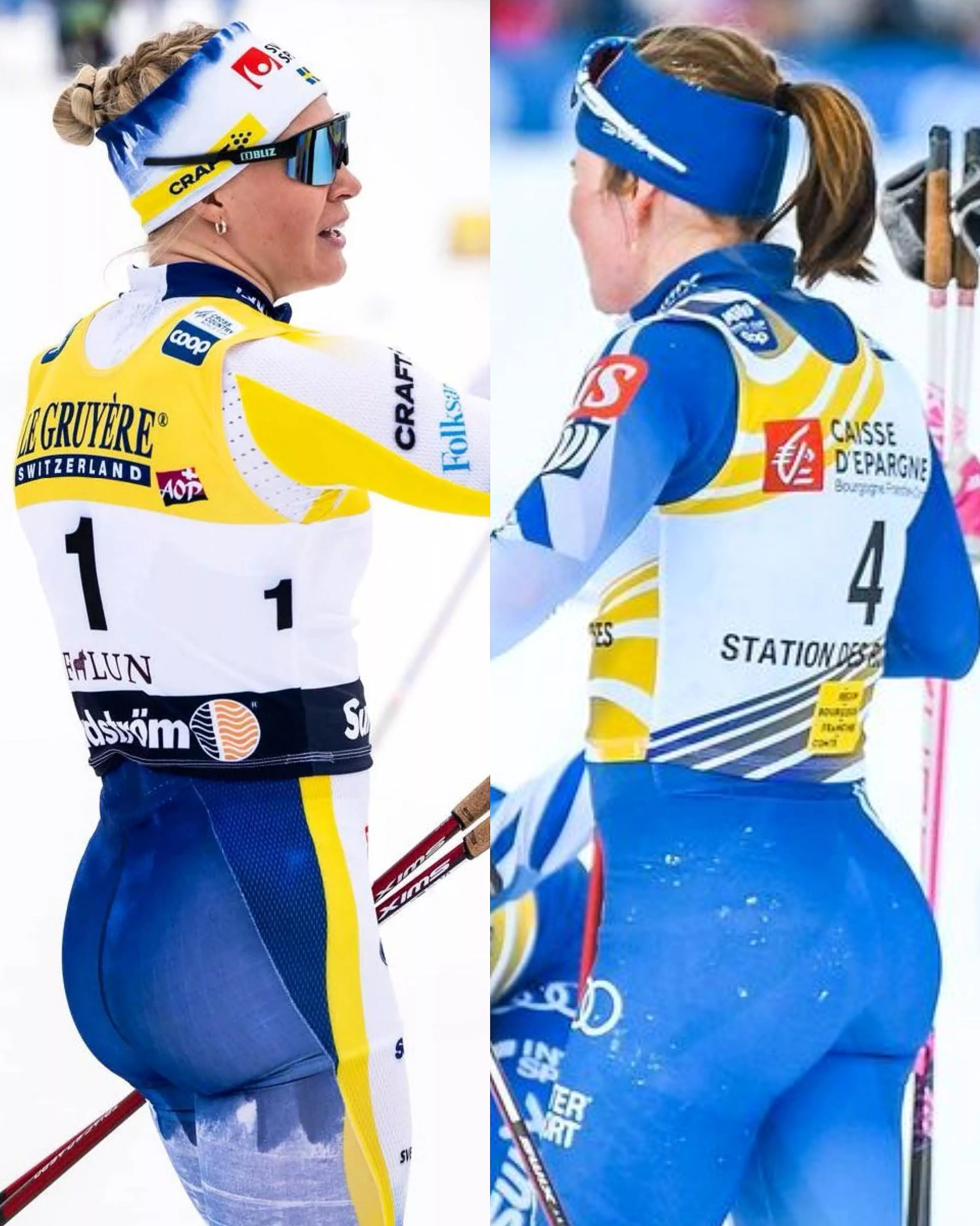 Jonna Sundling (SWE) vs Krista Parmakoski (FIN) - Cross-Country Skiers posted by primetire