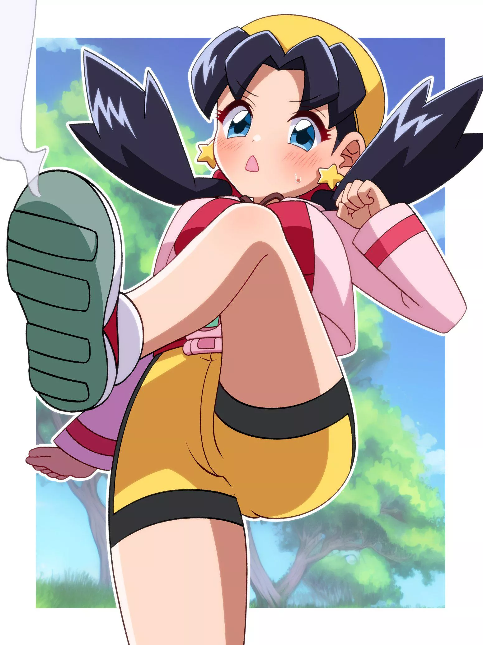 Kris is ready to kick some butt posted by LafterMastr