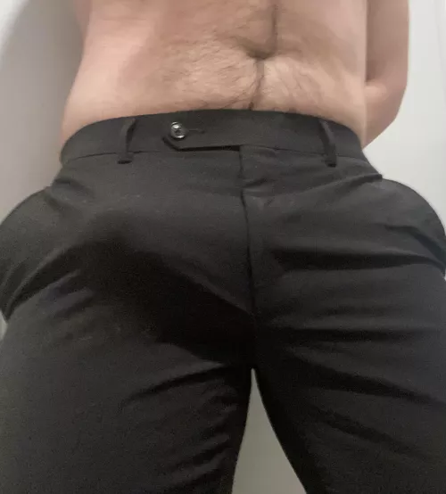 My Jewish bulge is throbbing  by hairydaddyjew