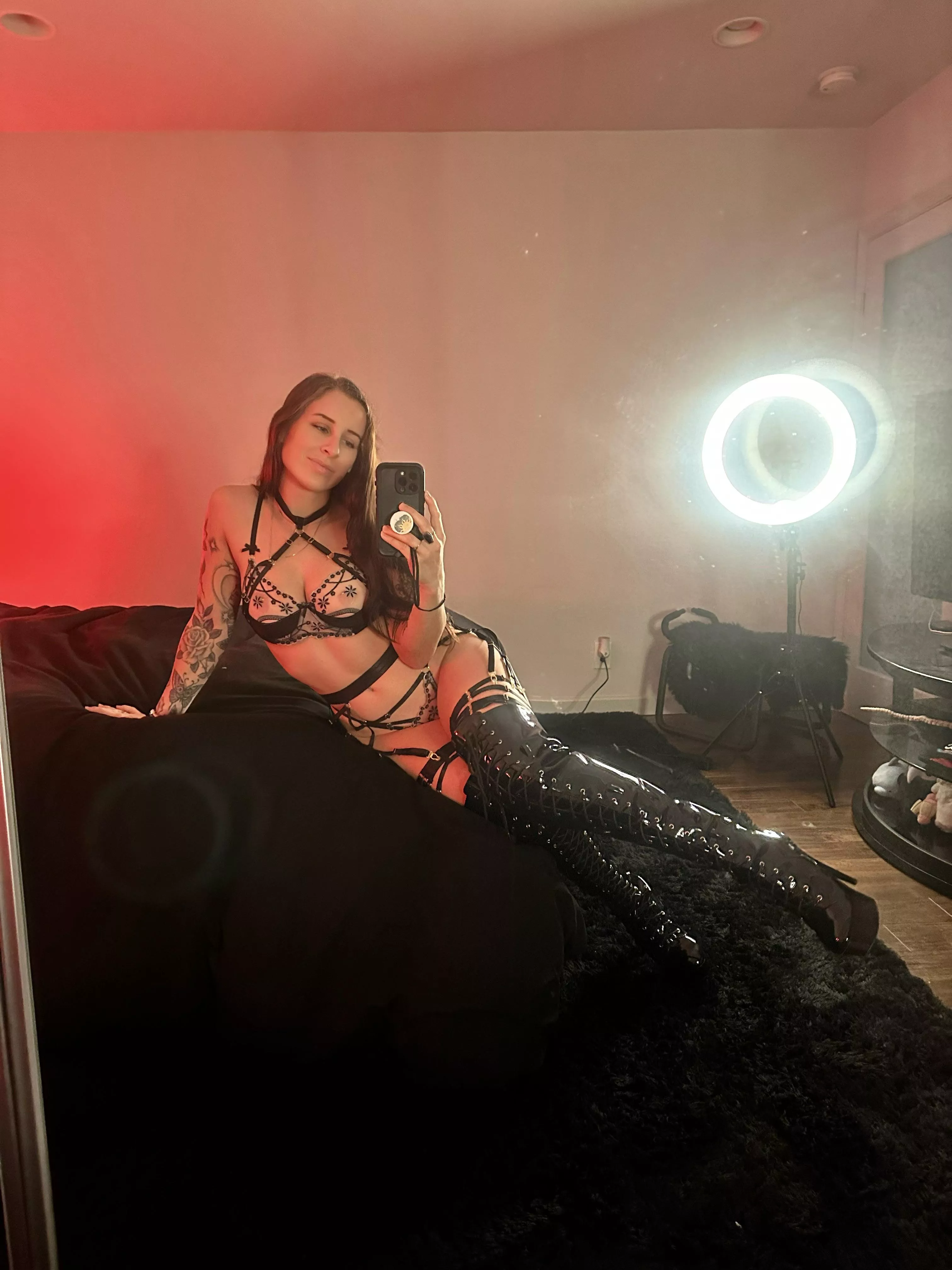 Not all demons have horns, some have thigh high boots   posted by kinkypotato69